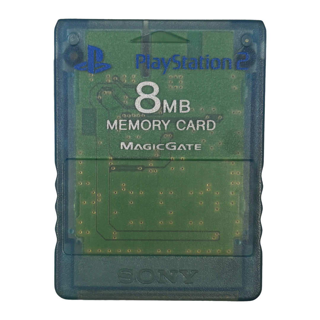 Sony Playstation 2 Memory Card 8MB SCPH-10020 blau/transparent