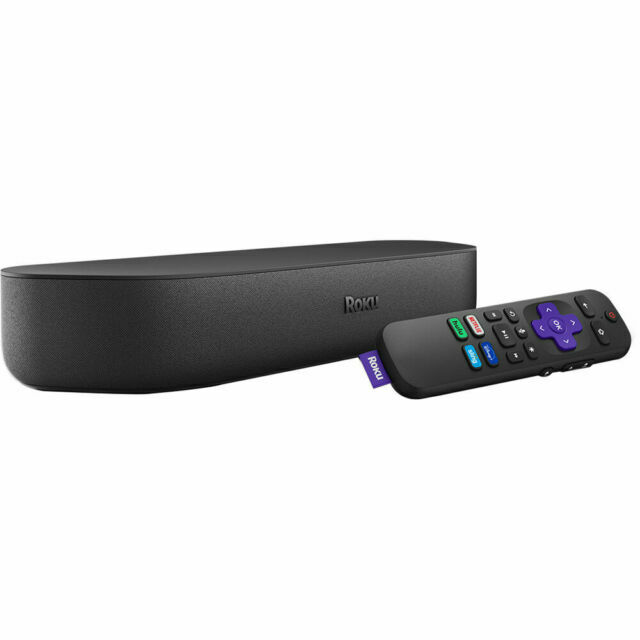 Roku 9102x 4K HDR Media Streambar Schwarz