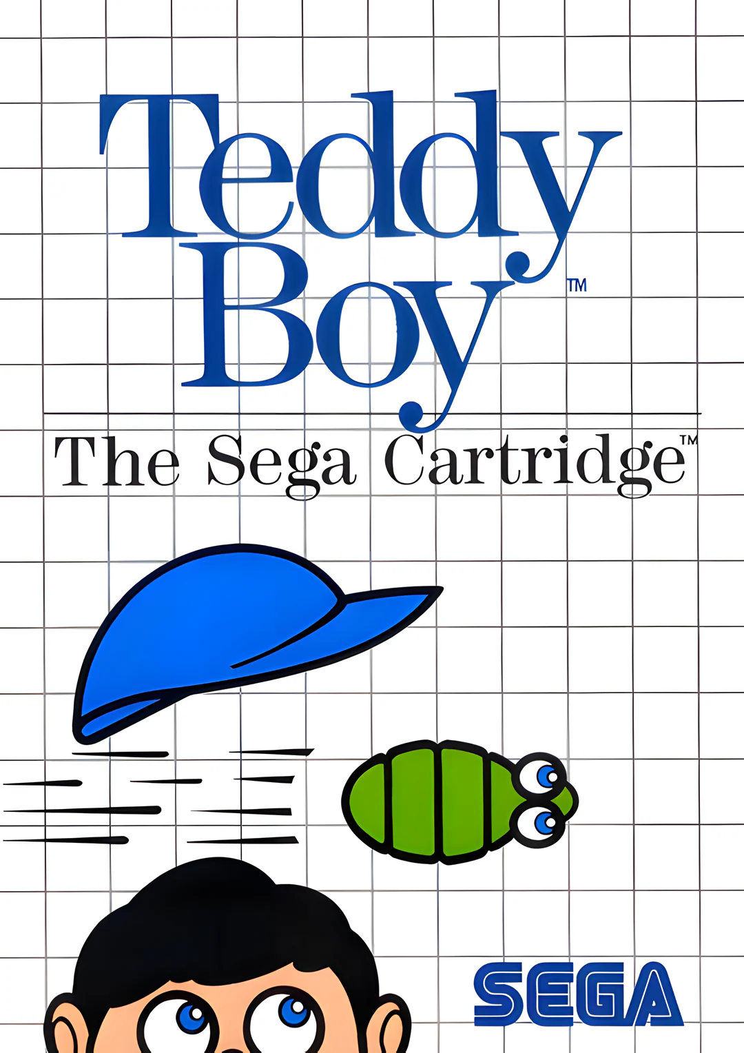 Teddy Boy The Sega Cartridge SEGA