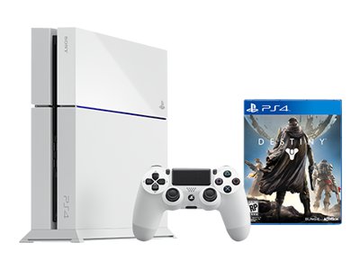 Sony PlayStation 4 500GB Glacier White Destiny Edition CUH-1116A