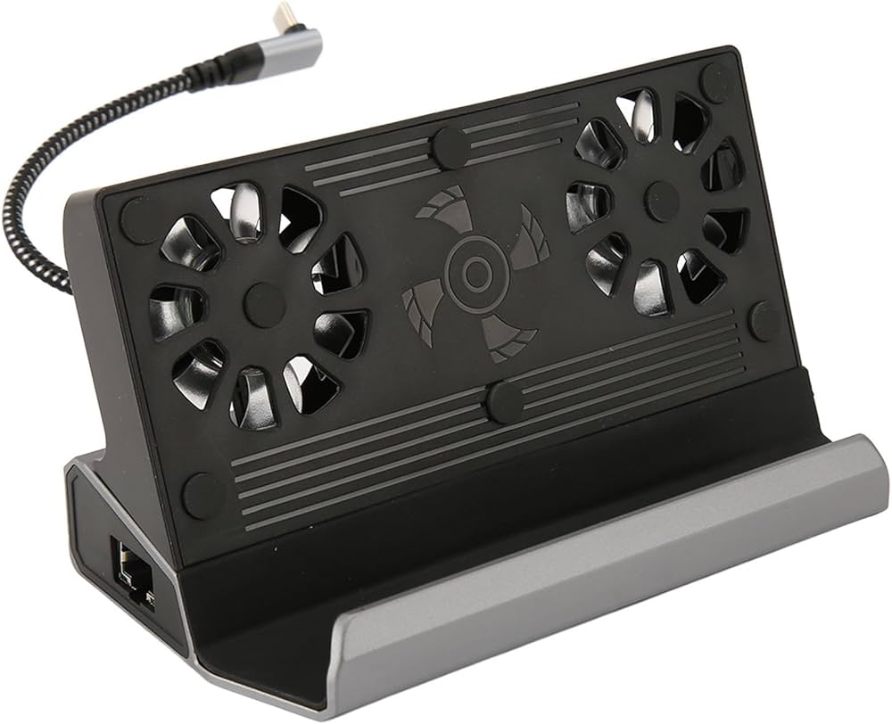 Dockingstation für Steamdeck und ROG Ally 10in1 Steamdeck Dock Schwarz