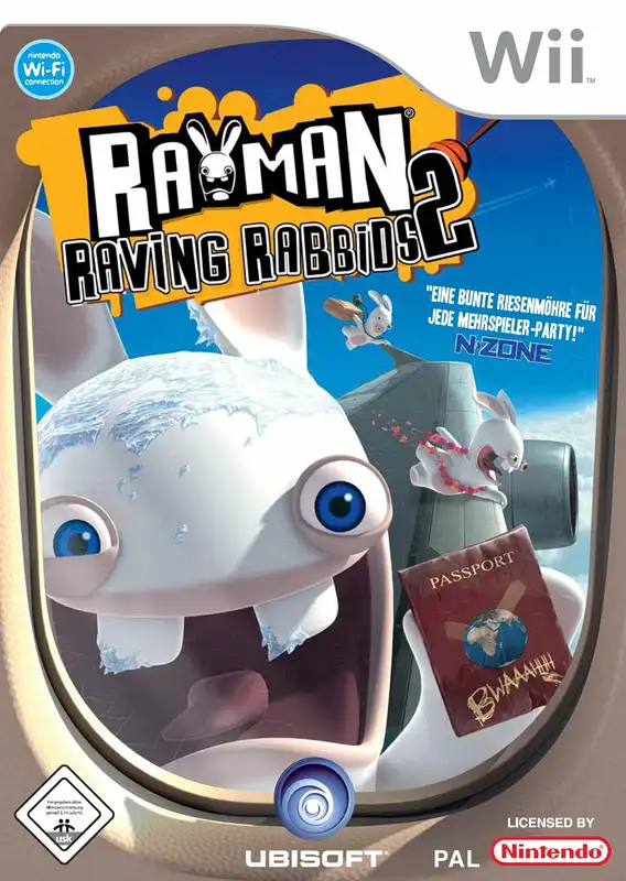 Rayman Raving Rabbids 2 Wii