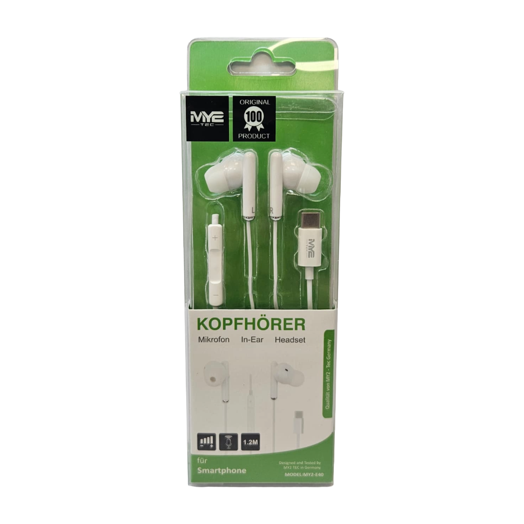 MY2-Tec In-Ear USB-C Headset MY2-E40