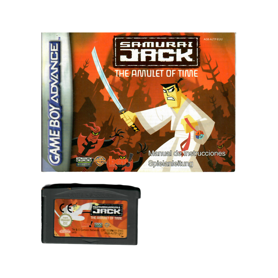 Samurai Jack The Amulet of Time + Anleitung ohne OVP