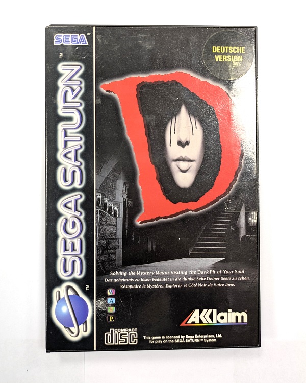 D Sega Saturn Spiel