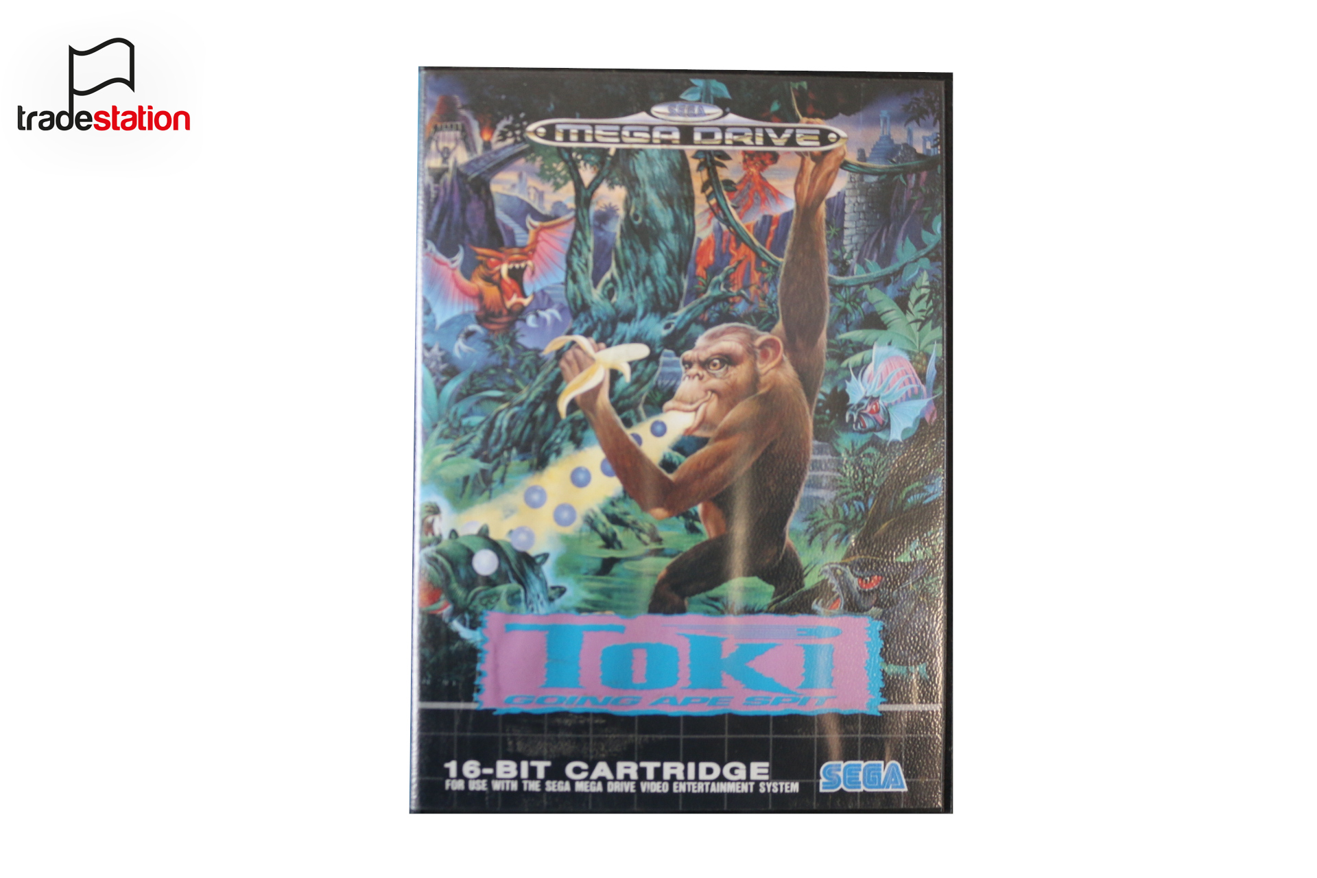 Toki Going Ape Spit Sega Mega Drive