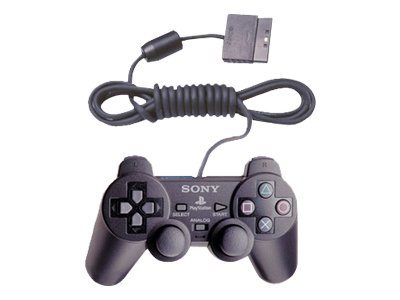 Sony Playstation 2 Dualshock 2 Controller Schwarz SCPH-10010