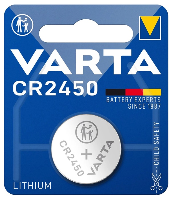 Varta Knopfzelle CR2450