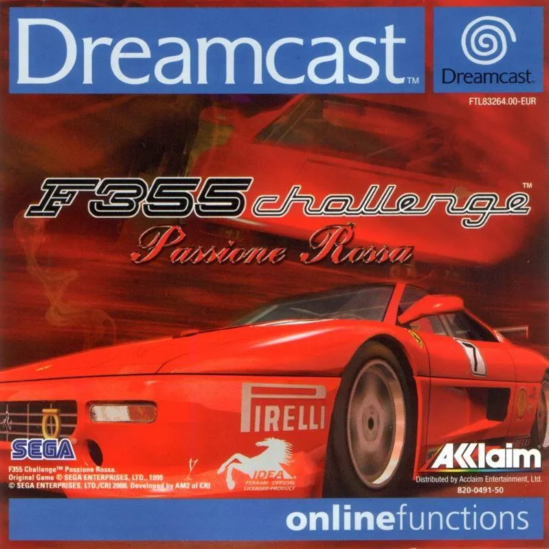 F355 Challenge Passione Rossa Dreamcast