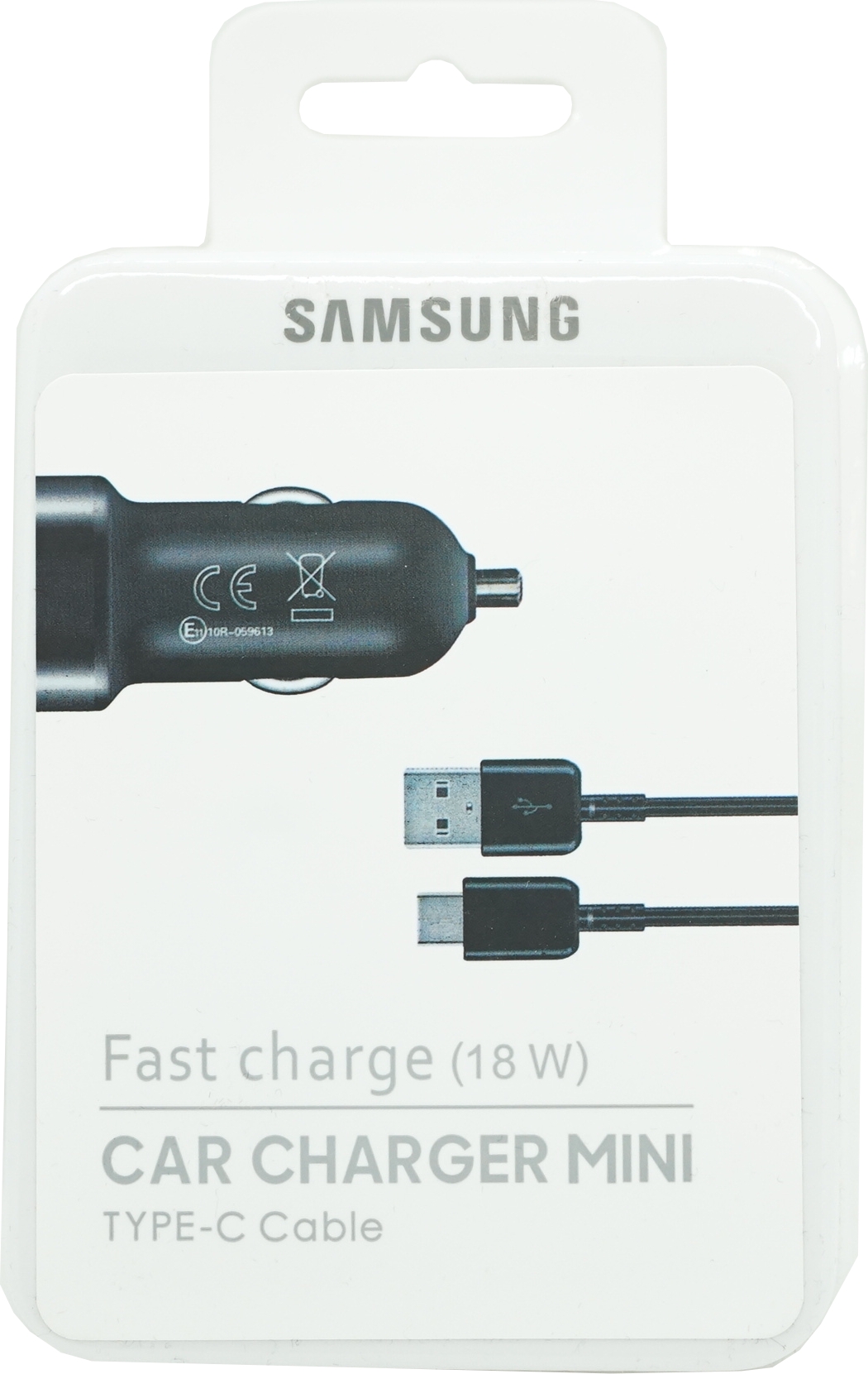 Samsung KFZ Fast Charger inkl. TYPE-C Kabel Schwarz