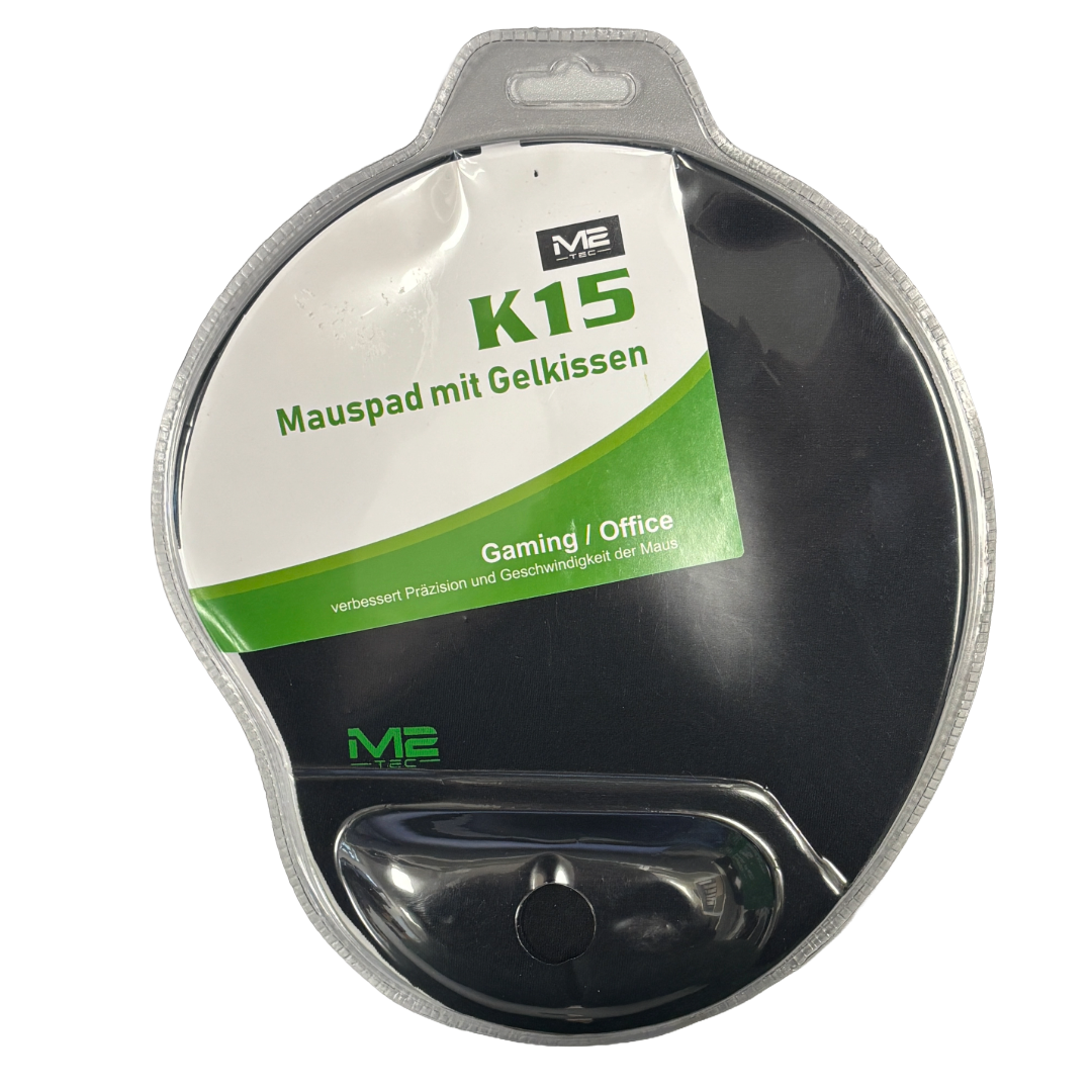 Mauspad mit Gelkissen K15 M2 Tech