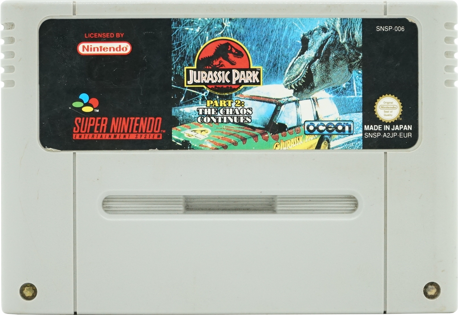 Jurassic Park Part 2 SNES