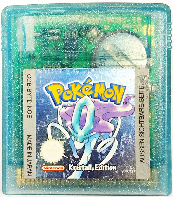 Pokemon Kristall Edition CGB-BYTD-NOE Ohne OVP  GBC