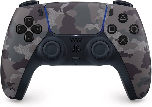 Sony Playstation 5 Dual Sense Wireless Controller Grey Camouflage