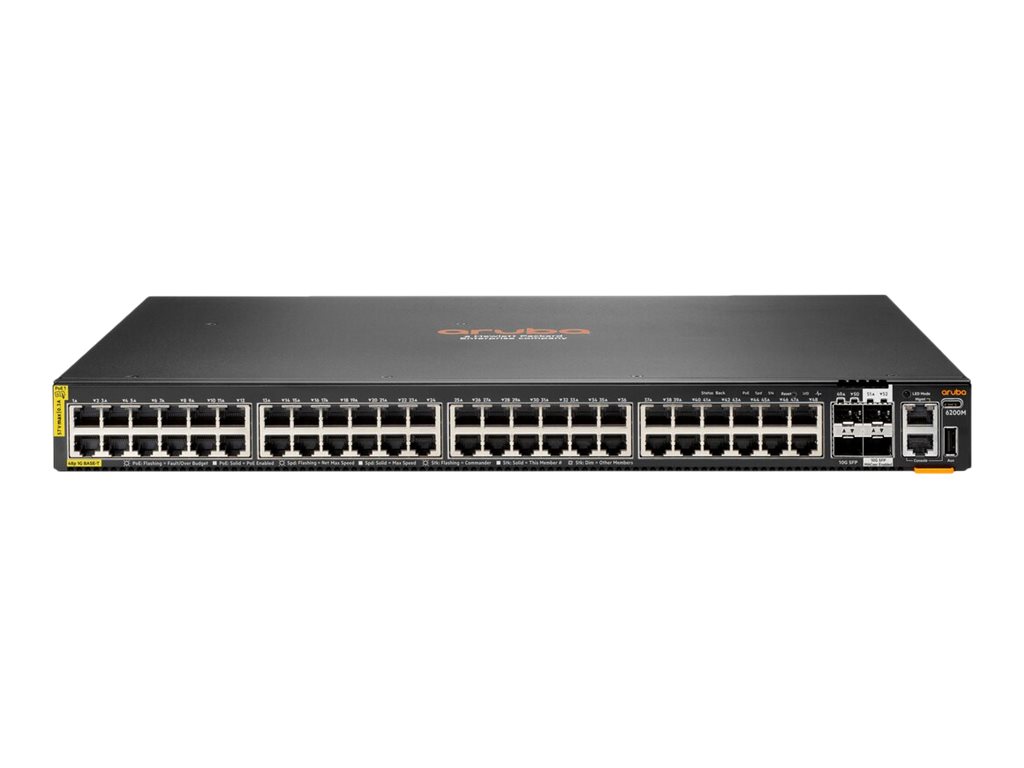 HP Aruba 6200M 48G CL4 PoE 4SFP+ Switch