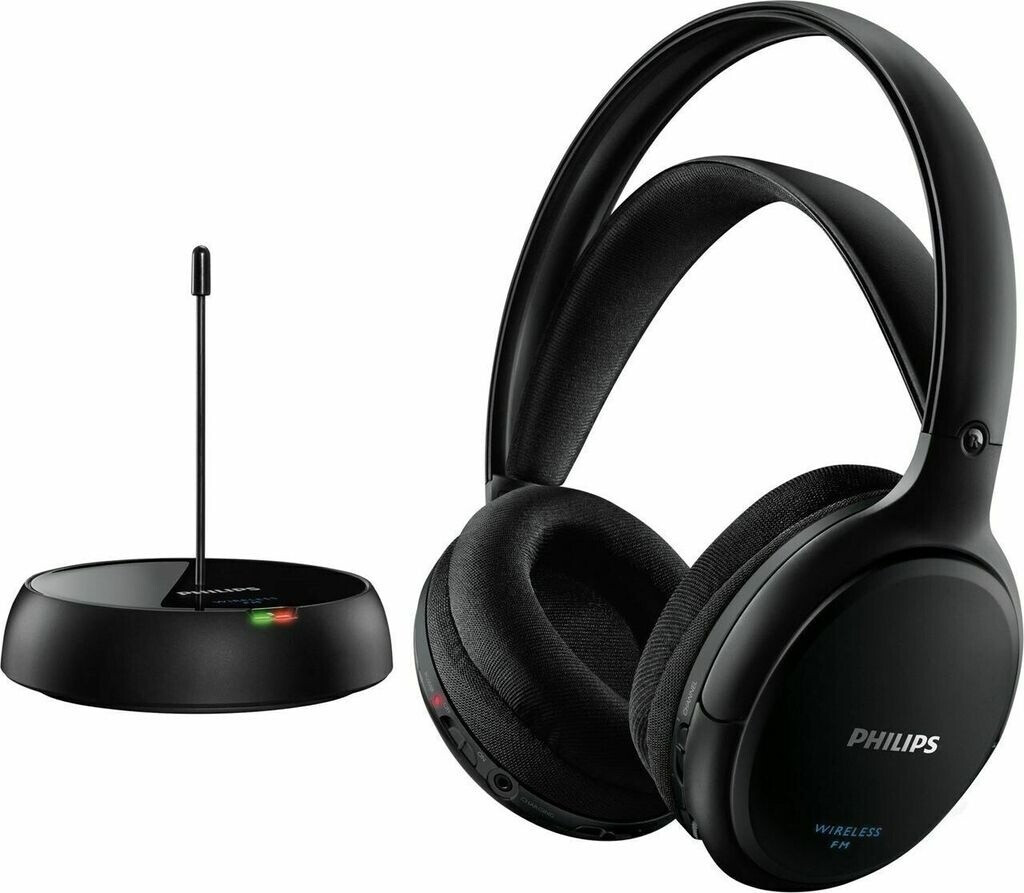 Philips SHC5200 Wireless TV Kopfhörer Schwarz