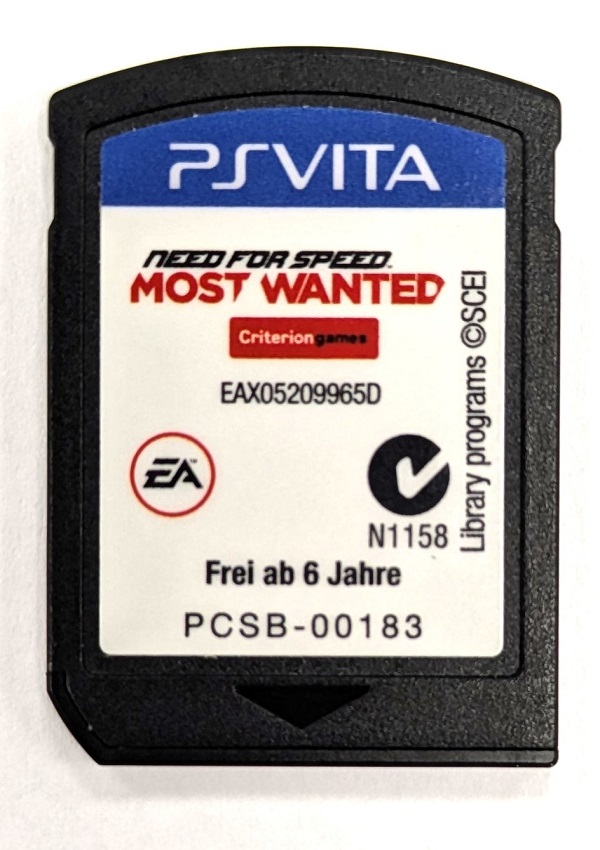 Need for Speed Most Wanted ohne OVP PS Vita