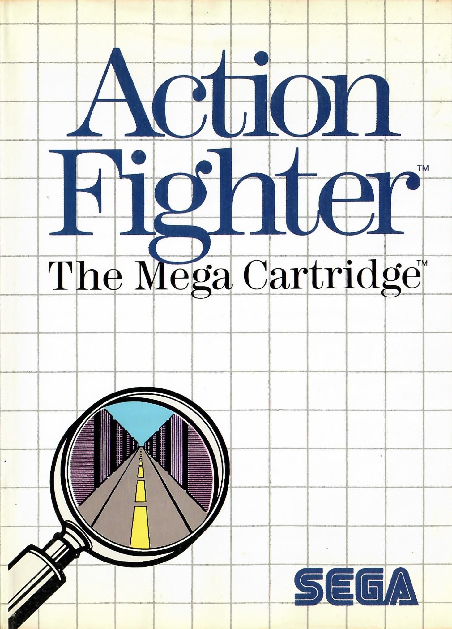 Action Fighter The Mega Catrige Sega Master System