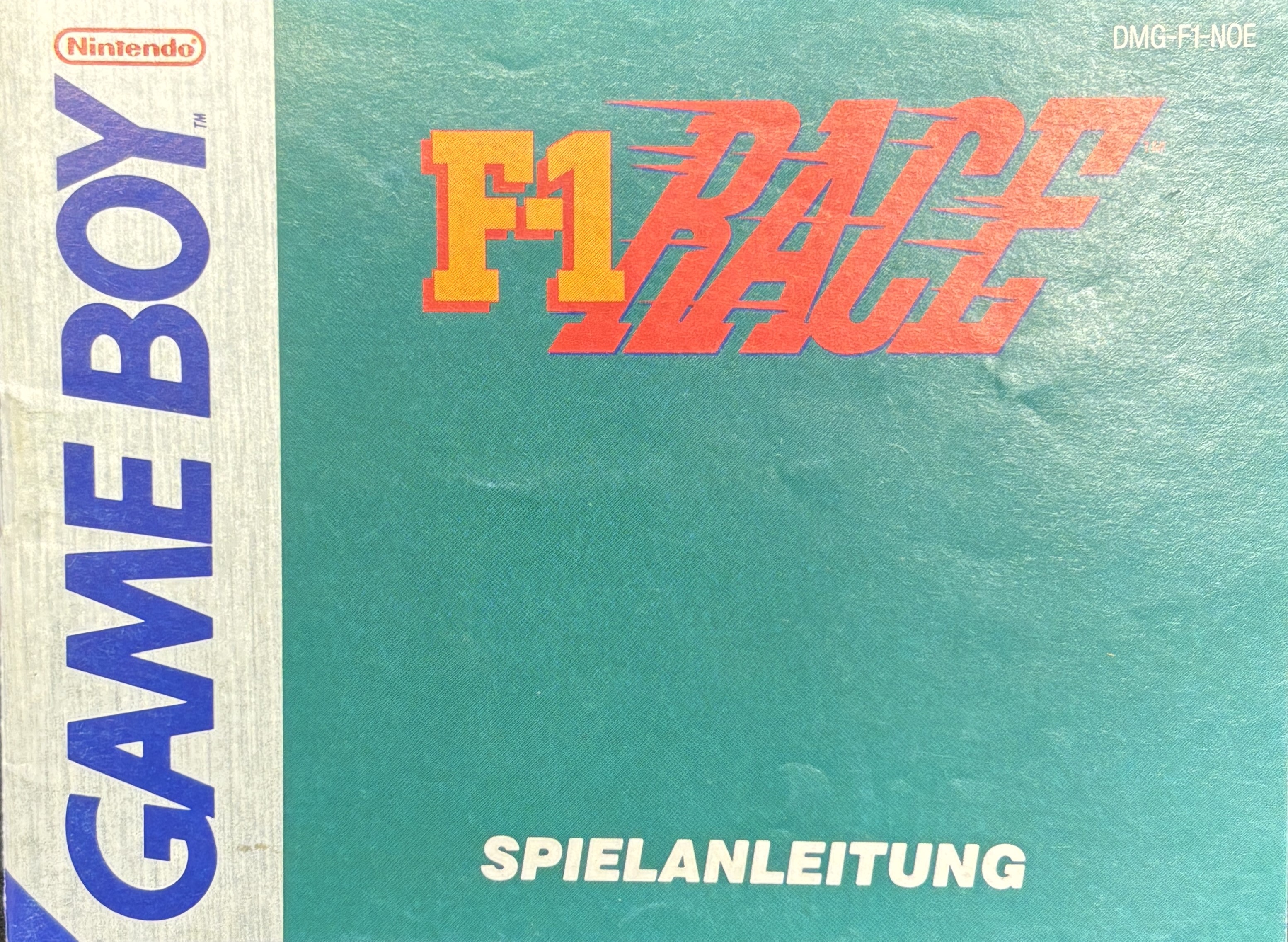 F1 Race Spielanleitung GB