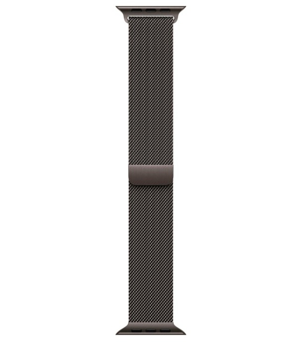 Apple 46mm Milanaise Armband Schiefer M/L