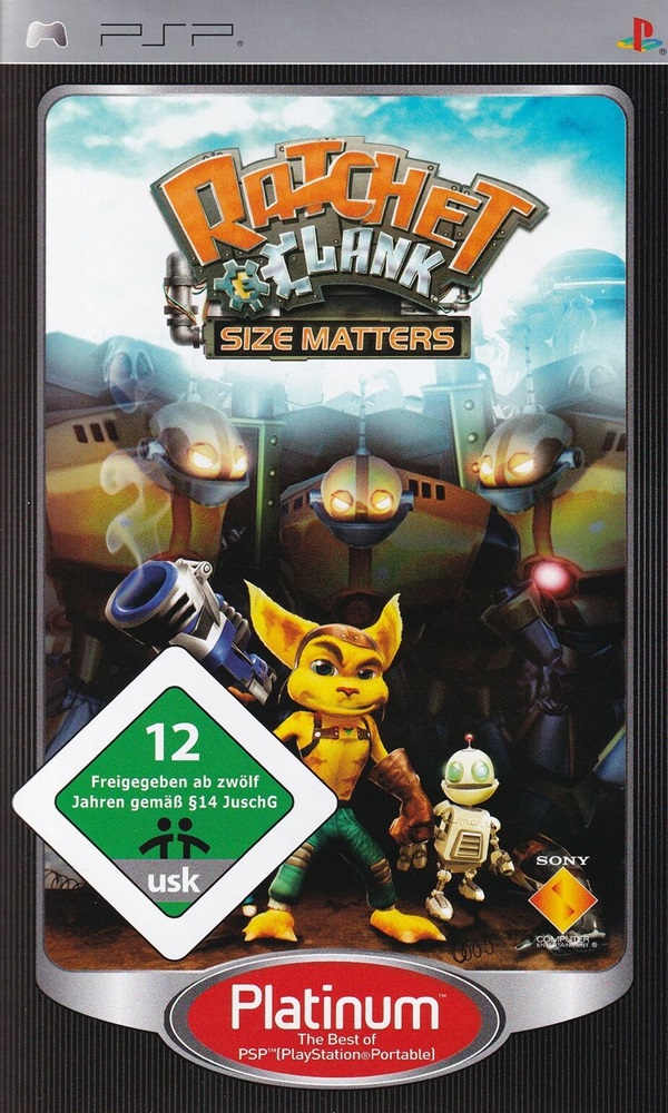 Ratchet & Clank Size Matters PSP
