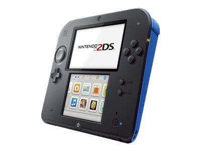 Nintendo 2DS FTR-001 Blau/Schwarz