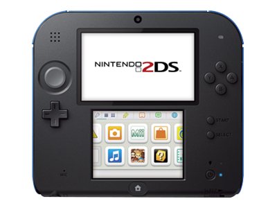 Nintendo 2DS FTR-001 Blau/Schwarz