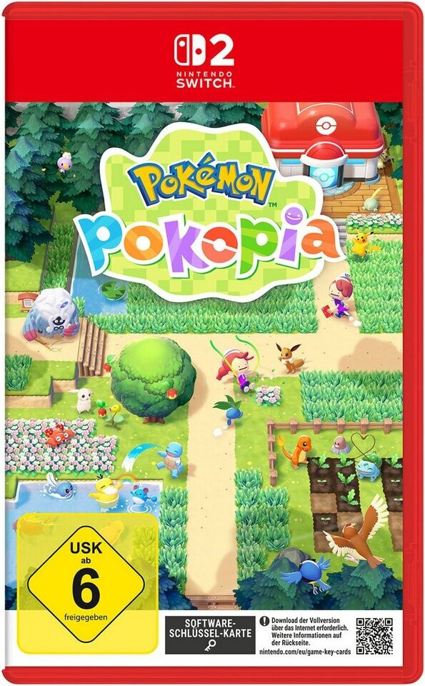 Pokemon Pokopia Software Schlüssel-Karte Switch 2