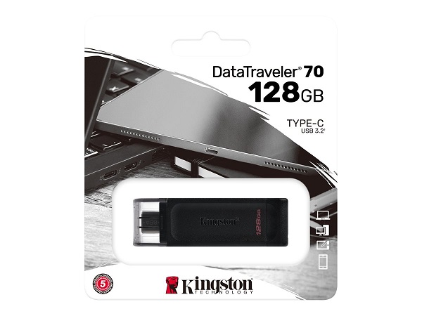 Kingston DataTraveler70 128GB USB-C 3.2