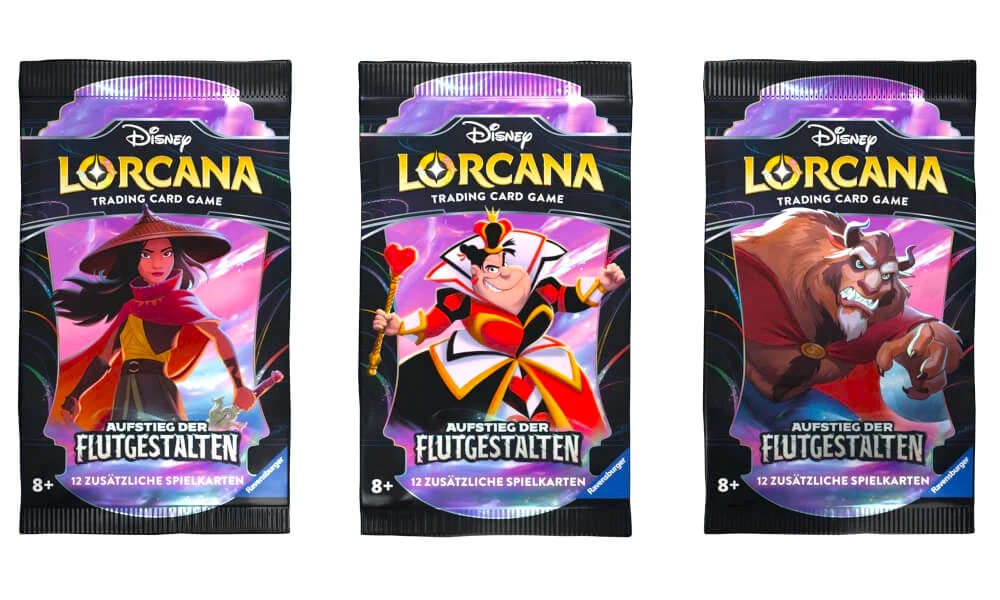 Disney Lorcana Aufstieg der Flutgestalten Booster Deutsch Neu