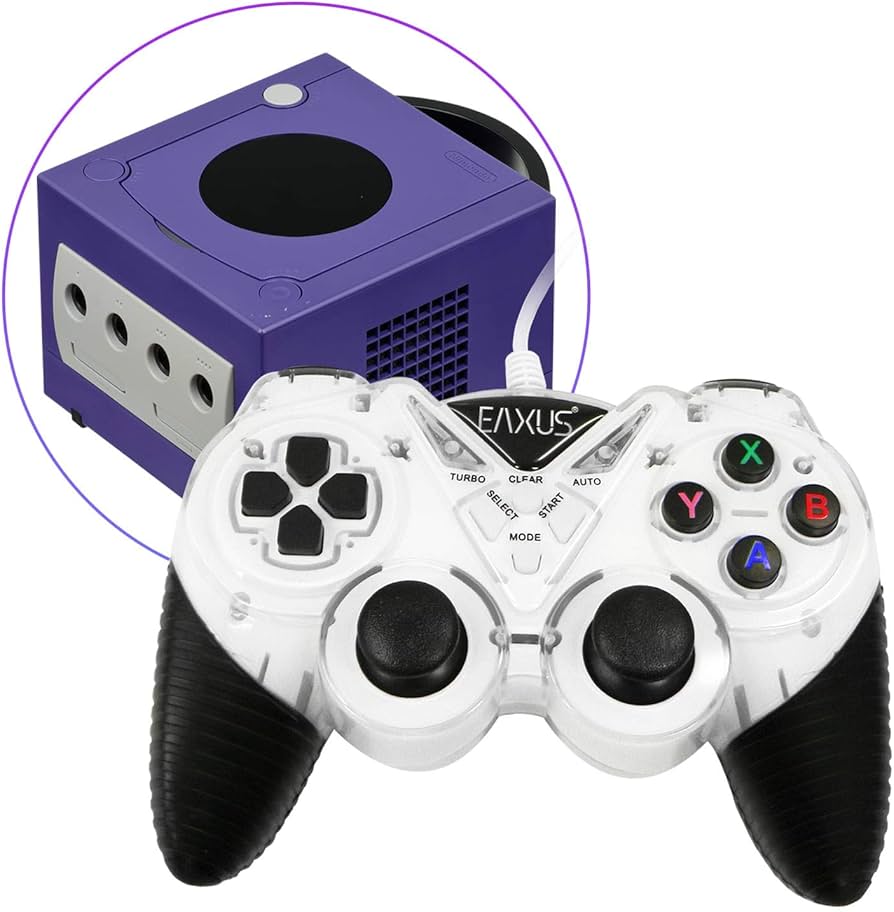 Eaxus Cube Classic Controller (GameCube/Wii)
