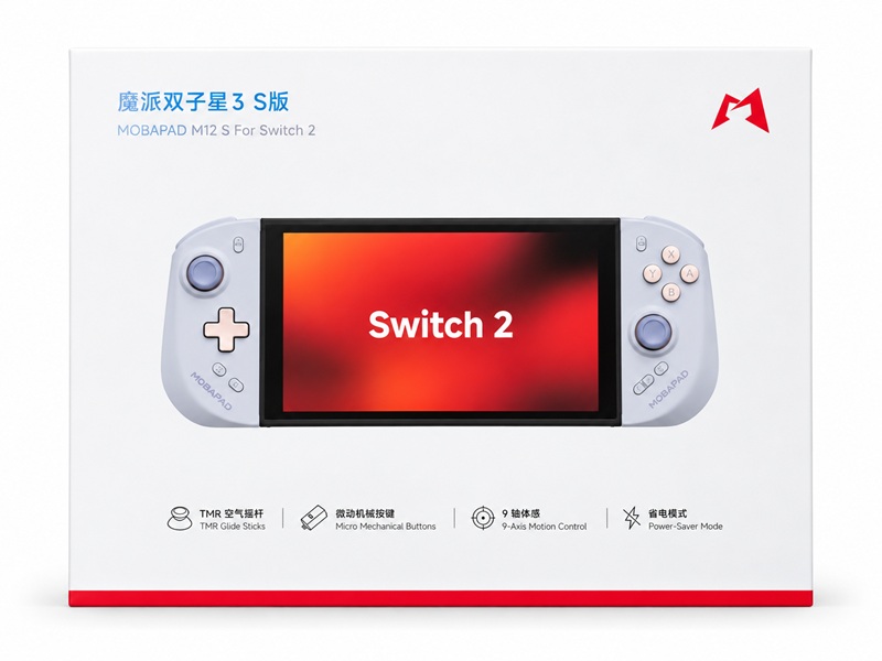 MOBAPAD M12 S TMR Joy-Cons für Switch 2 silber