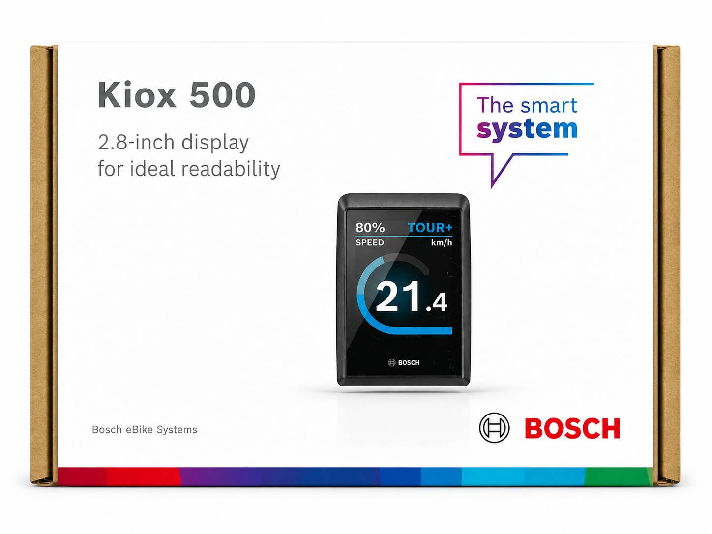 Bosch Kiox 500 2,8 Zoll eBike Display Schwarz (BHU3700)