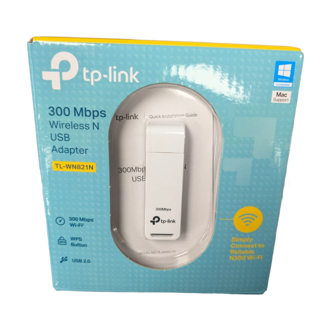 Tp-Link 300Mbps Wireless N USB Adapter TL-WN821N