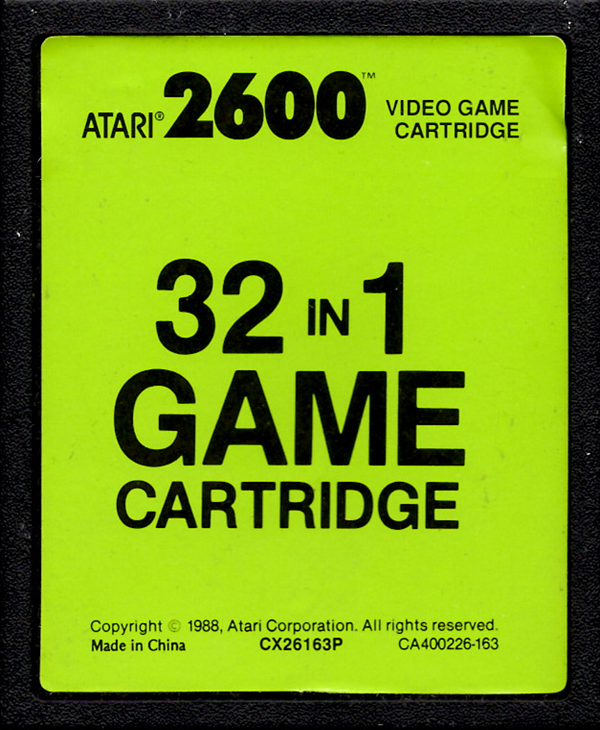 32 in 1 Game Cartridge Atari 2600