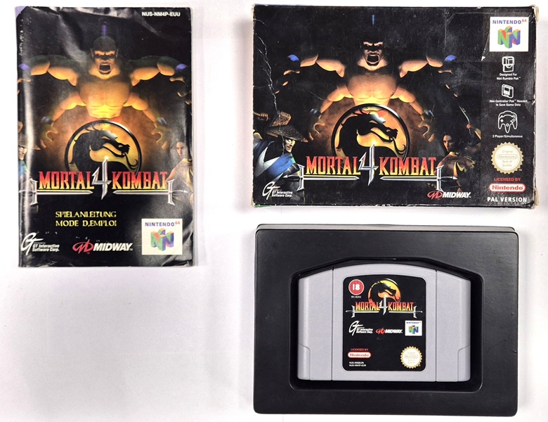 Mortal Kombat 4 N64 OVP